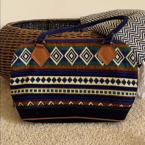 AOKING Handbag with Geometric Design. BoHo style